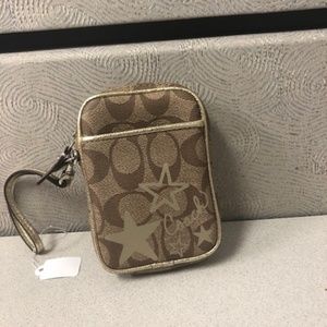 Small Coach Camera/Phone Case